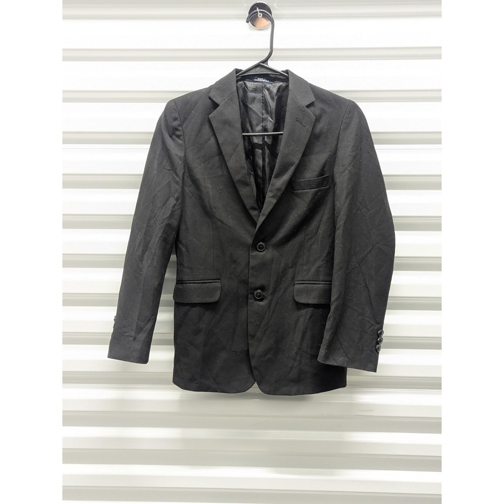 Y2K Black Tailored‎ Blazer Office Siren Dark Academia Jacket Size 12